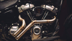 TILT TIG-Welded 304 Stainless Steel 2-2 Exhaust for M8 Harley Softail