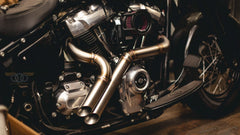 TILT TIG-Welded 304 Stainless Steel 2-2 Exhaust for M8 Harley Softail