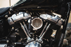 The Stack 304 Stainless Steel Air Cleaner for Milwaukee-8 Harley-Davidson