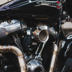 The Stack 304 Stainless Steel Air Cleaner for Milwaukee-8 Harley-Davidson