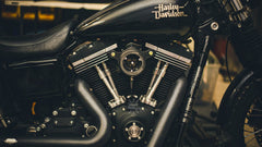 Transparent Custom Carbon Intake System for Harley-Davidson Dyna