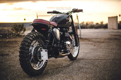 Triumph Vertical License Plate Mount | Axle Fit