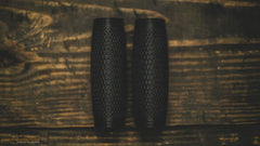Wide Knurl Motorcycle Grips | Non-Rubber Durable