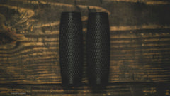 Wide Knurl Motorcycle Grips