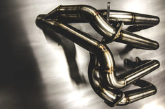 CB 421 Exhaust System – Custom Stainless Steel 4-1 for CB Motorcycles