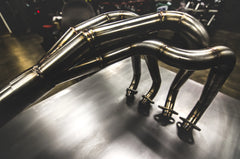 CB 421 Exhaust System – Custom Stainless Steel 4-1 for CB Motorcycles