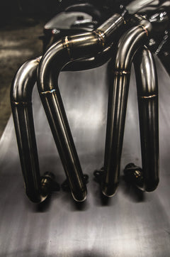 CB 421 Exhaust System – Custom Stainless Steel 4-1 for CB Motorcycles