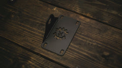Vertical License Plate Mount | Universal Axle Fit