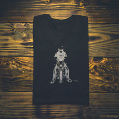 Kinetic CB500 Cafe Racer Tee – Iconic Motorcycle Design