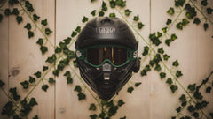 Solo Helmet Rack – Minimal Motorcycle Helmet Wall Mount