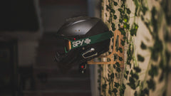 Solo Helmet Rack – Minimal Motorcycle Helmet Wall Mount