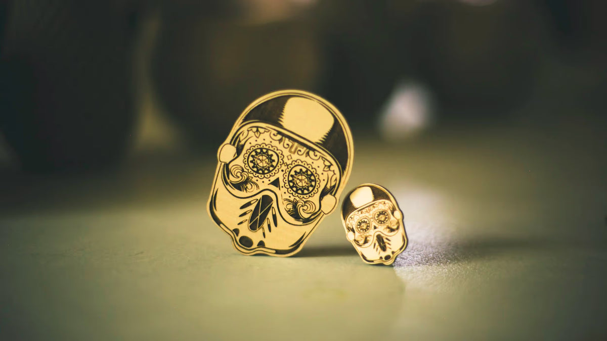 Sugar Skull Magnet & Pin