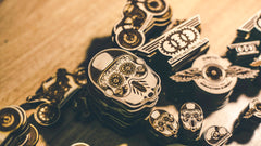 Sugar Skull Magnet & Pin