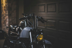 Slims Handlebars – 18" Wide Harley Sportster Handlebars: Clean Look, CNC Notched