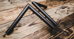 Slims Handlebars – 18" Wide Harley Sportster Handlebars: Clean Look, CNC Notched