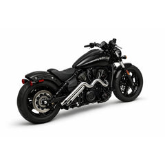 RIDGE 2-INTO-1 FULL CUSTOM EXHAUST SYSTEM FOR INDIAN SCOUT MODELS